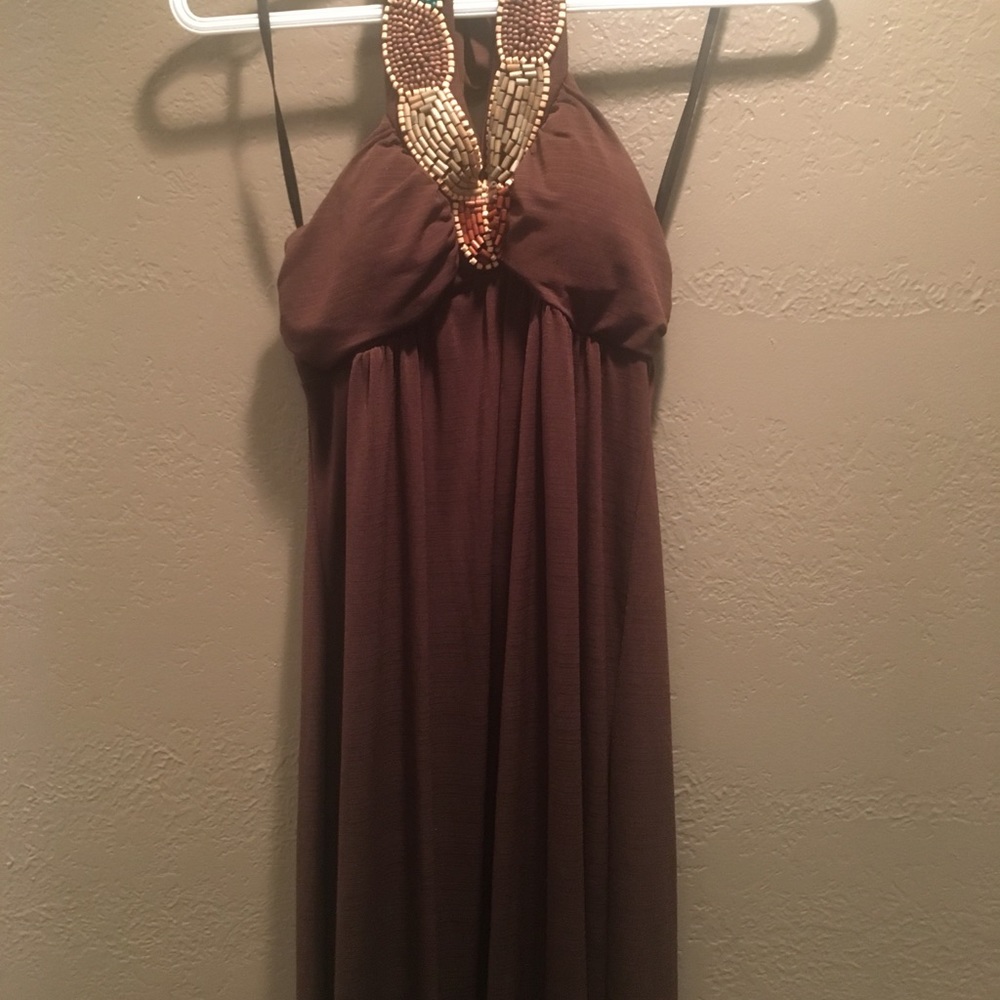 Brown dress